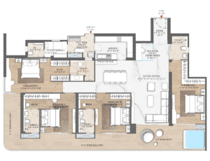 The Edition Floor Plan 4